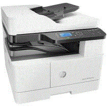HP LASERJET MFP M443NDA BLACK (A4, NORMAL): UP TO 25 PPM ; BLACK (A...