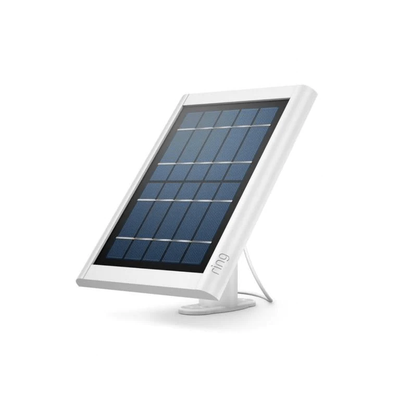 RING - SOLAR PANEL V4 - 2ND GEN - WHITE ( FOR :  STICK UP PRO, SPOT...