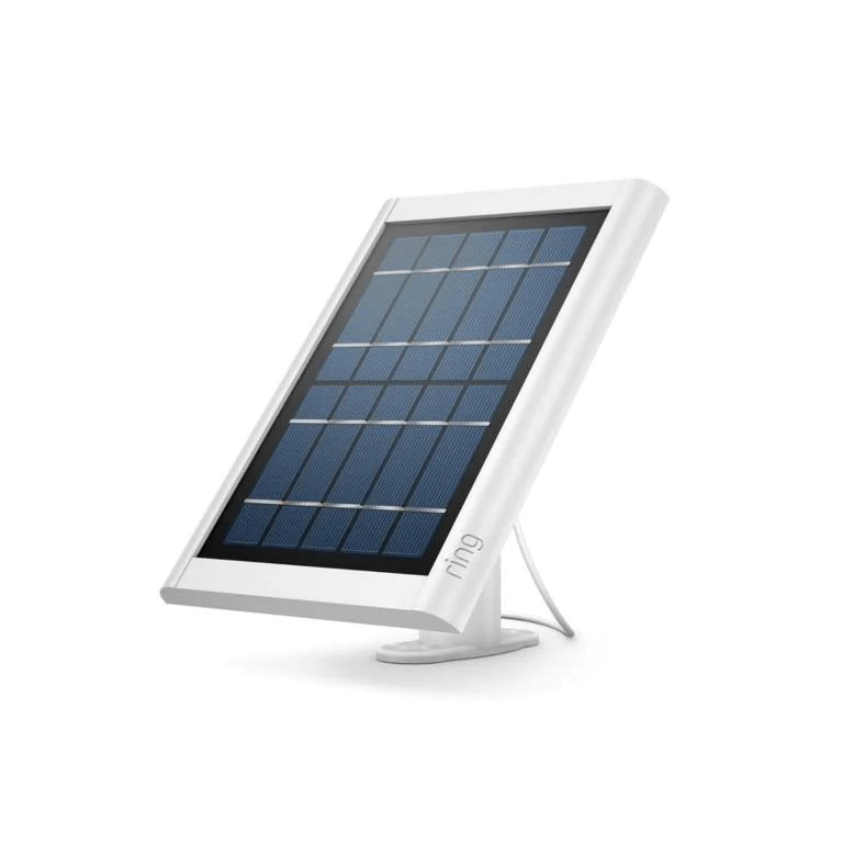 RING - SOLAR PANEL V4 - 2ND GEN - WHITE ( FOR :  STICK UP PRO, SPOT...