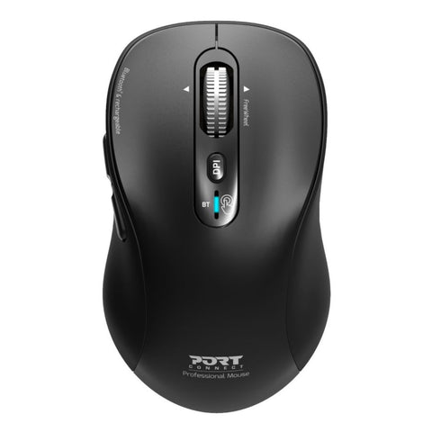 Port Expert Wireless Black Mouse