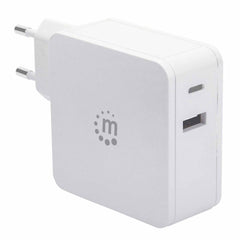 Manhattan Power Delivery Wall Charger - 60 W USB-C Power Delivery Port (up to 60 W), USB-A Charging Port (up to 2.4 A)