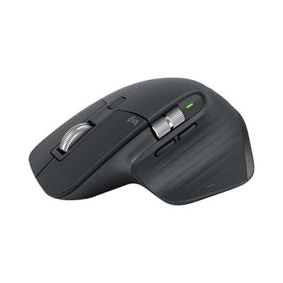 LOGITECH MX MASTER 3S WIRELESS & BT MOUSE GRAPHITE. 8K DPI SENSOR, ...