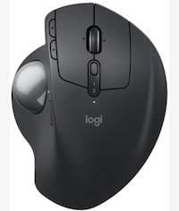 Logitech MX Ergo S Wireless Mouse Black