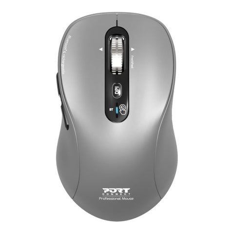 Port Expert Wireless Silver Mouse