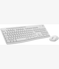 Logitech MK295 Silent Wireless Keyboard and Mouse Combo White