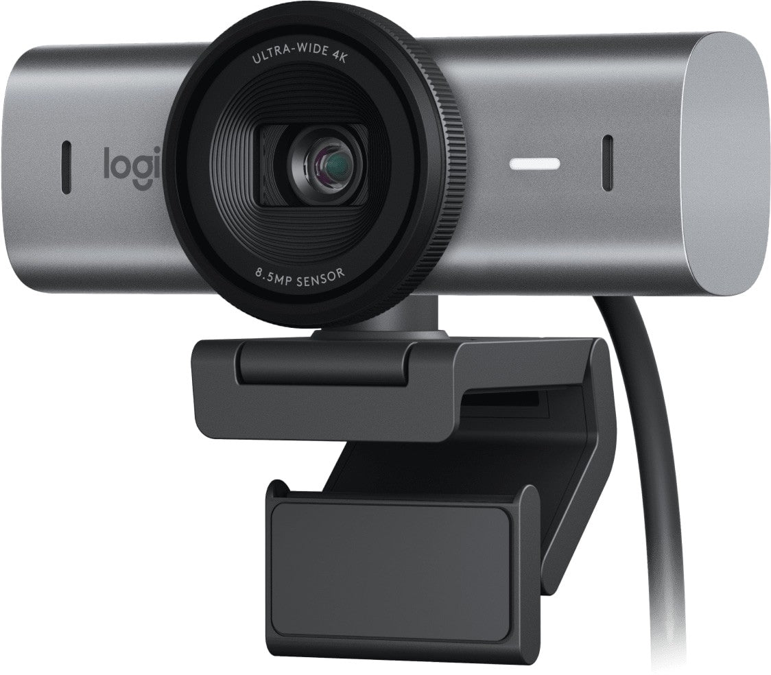 LOGITECH MX BRIO ULTRA HD 4K WEBCAM, HIGH-PERFORMANCE WEBCAM DESIGN...