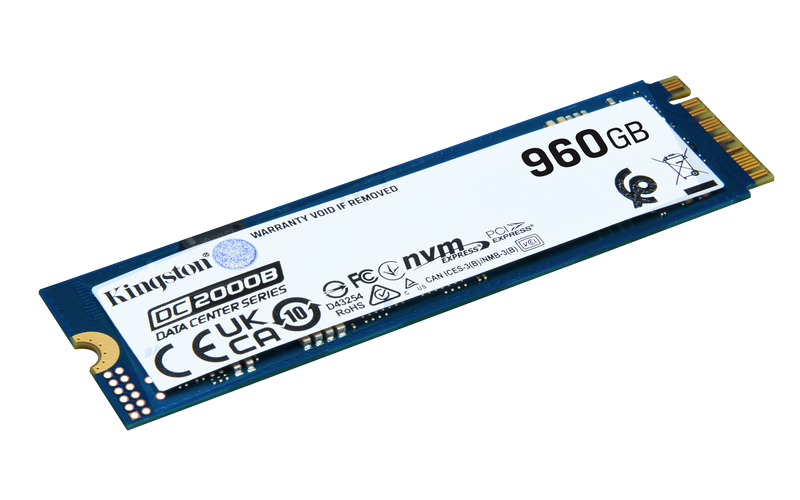 KINGSTON 960G DC2000B PCIE 4.0 M.2 2280 ENTERPRISE SSD