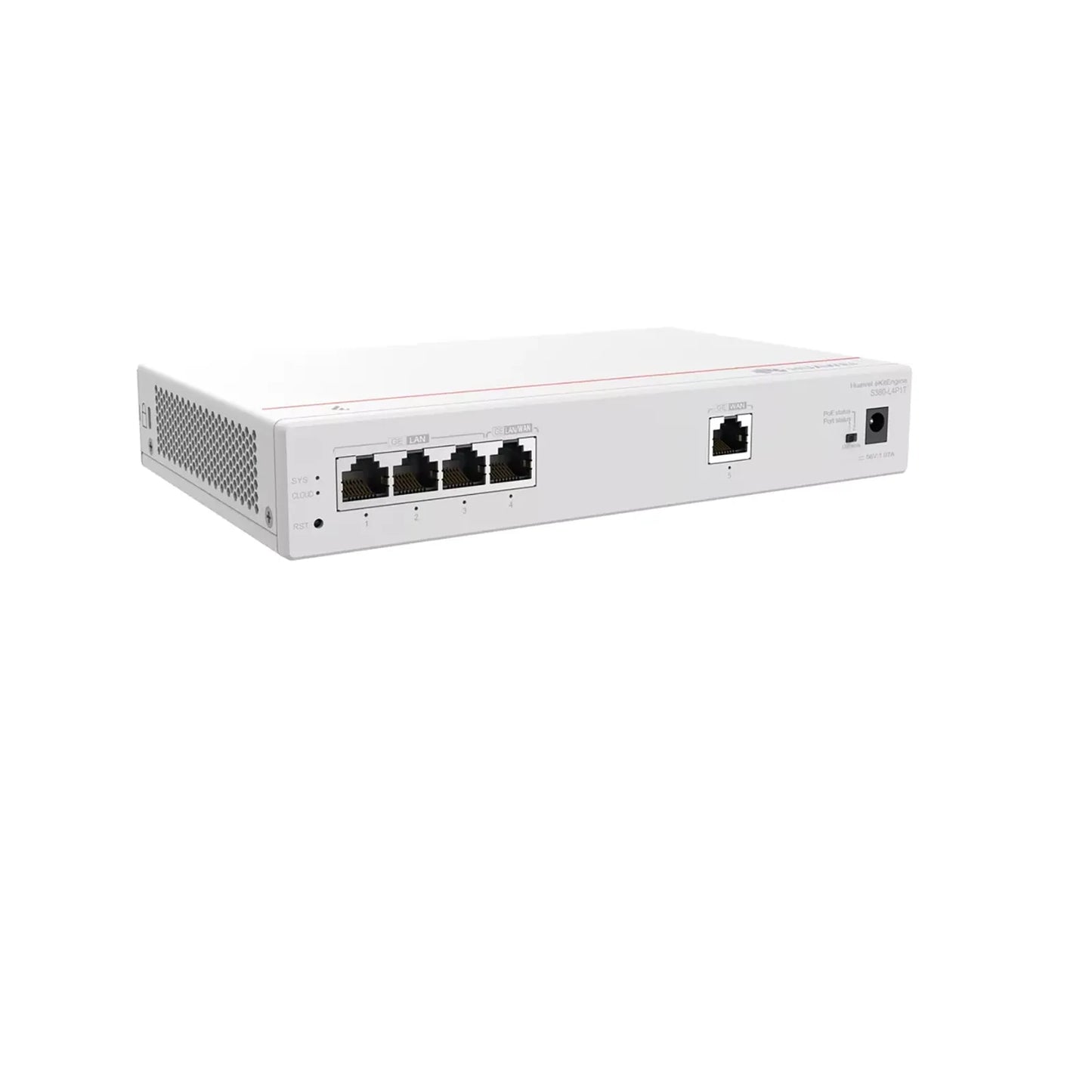 S380 L4P1T 1*GE WAN 4*GE LAN(PoE+ 50W) up to 150 users forwarding performance 2Gbps