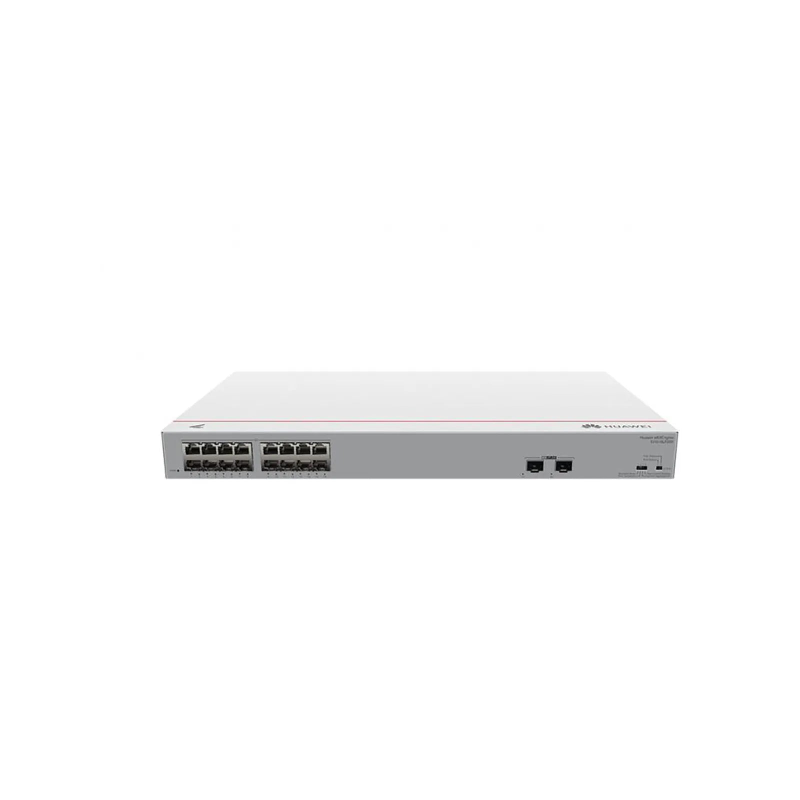 S110-16LP2SR 16*10/100/1000BASE-T ports 2*GE SFP ports PoE+ AC power
