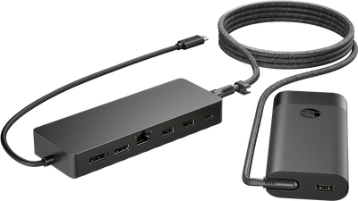 HP UNIVERSAL USB-C HUB AND LAPTOP CHARGER COMBO