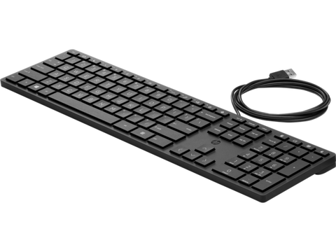 HP USB WIRED DESKTOP 320K KEYBOARD (BULK12)