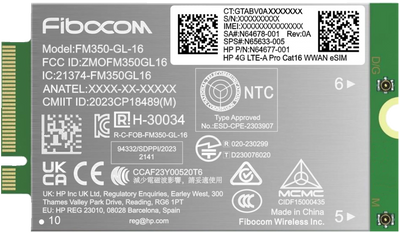 HP 4G LTE-ADVANCED PRO WWAN