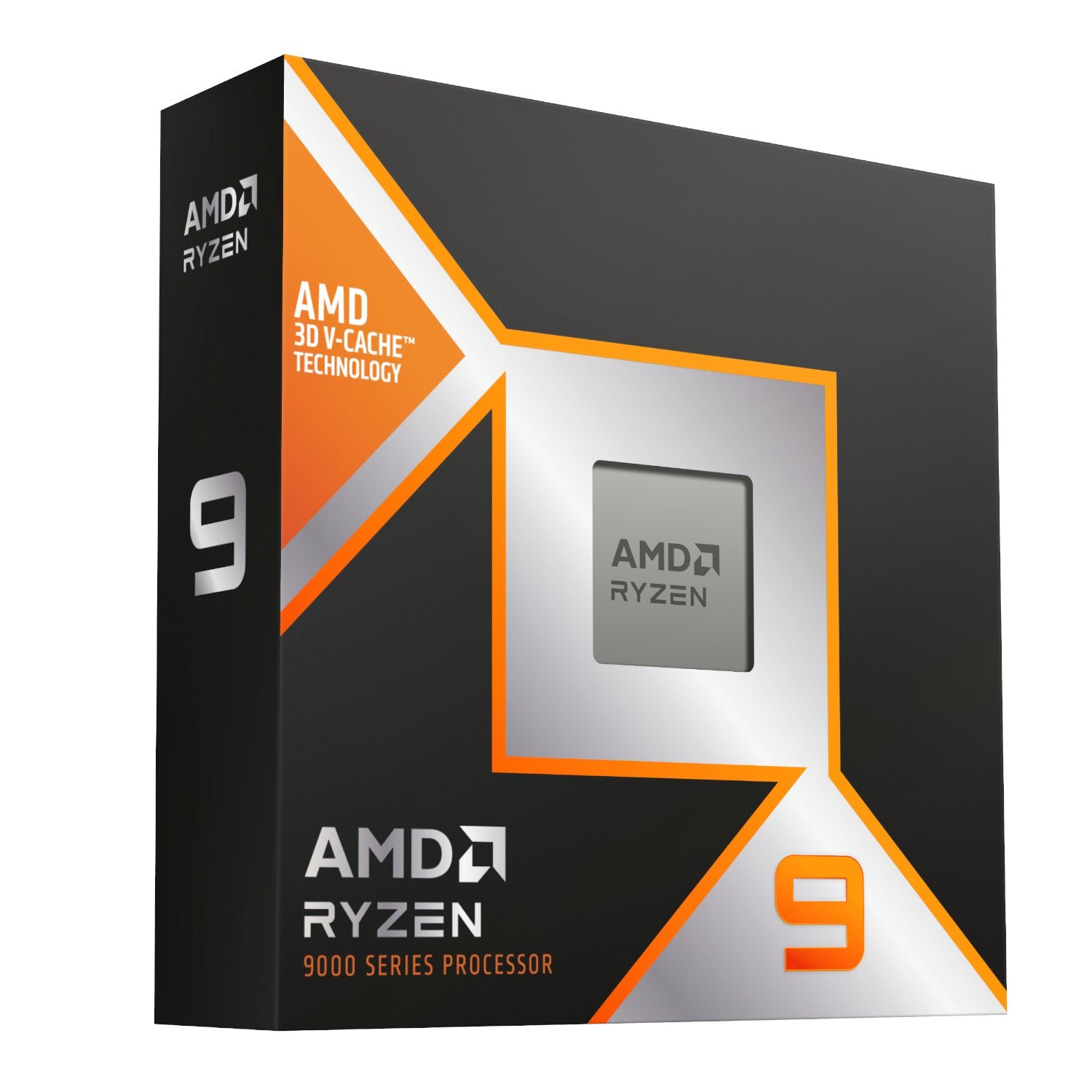 AMD Ryzen 9 9900X3D; AM5 12 Cores/24 Thread base Clock 4.4GHz;Max Boost 5.5 GHz; 128MB Cache; Radeon Graphics