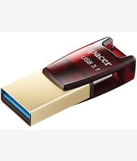 Apacer AH180 64GB USB 3.2 Gen 1 Dual Flash Drive