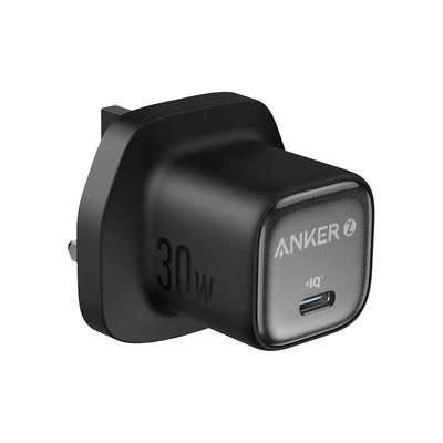 ANKER 1 PORT 30W PD WALL CHARGER AND CABLE BLACK WARRANTY 18 MONTH ...