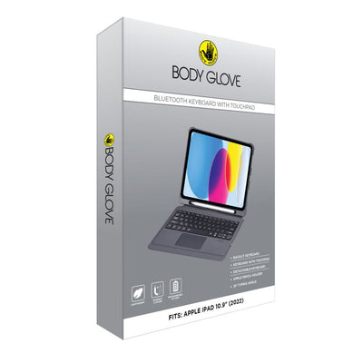 BODY GLOVE BLUETOOTH KEYBOARD WITH TOUCH PAD  - APPLE IPAD (2022) B...