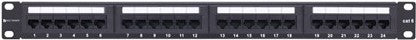 Netix Utp CAT6 24 RJ45 Port Rackmount Patch Panel