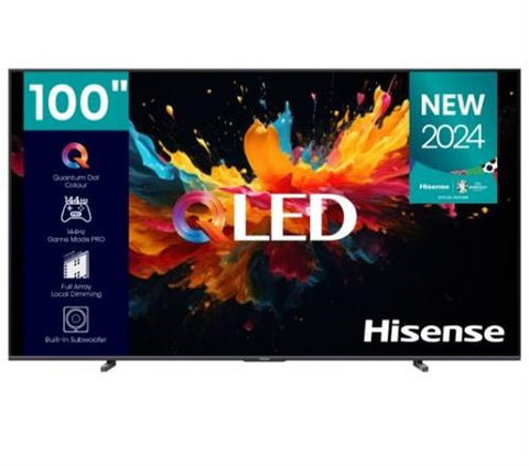 Hisense 100 inch Q7N Series 144Hz QLED Gaming Smart TV
