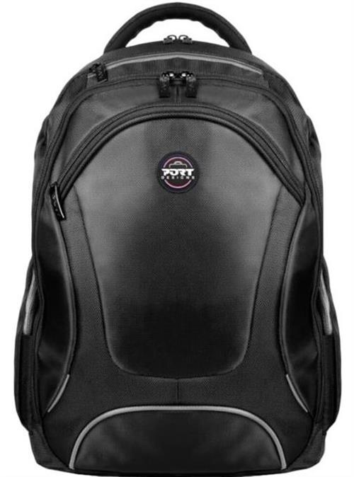 Port Courchevel Black 15.6" Backpack