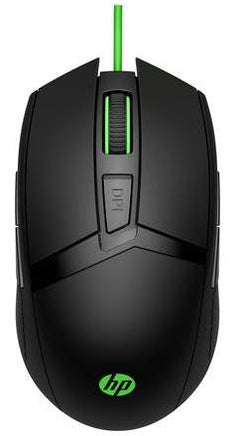 HP Pavilion USB Wired Gaming Mouse 300 - Ergonomic Shape Ambidextrous Design