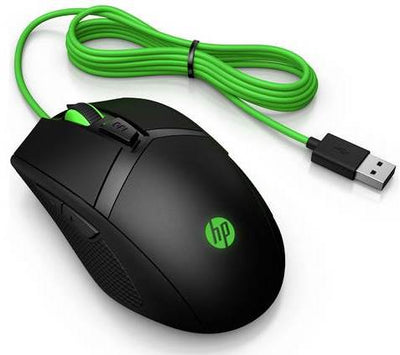 HP Pavilion USB Wired Gaming Mouse 300 - Ergonomic Shape Ambidextrous Design