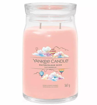 Yankee Candle Signature Collection Watercolor Skies Large Jar