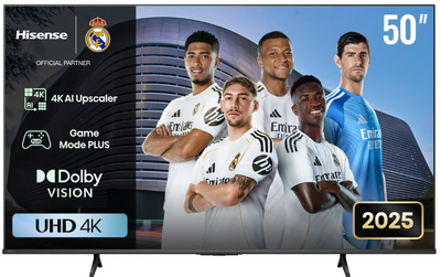 Hisense 50 Inch UHD A6Q Series Smart LED TV