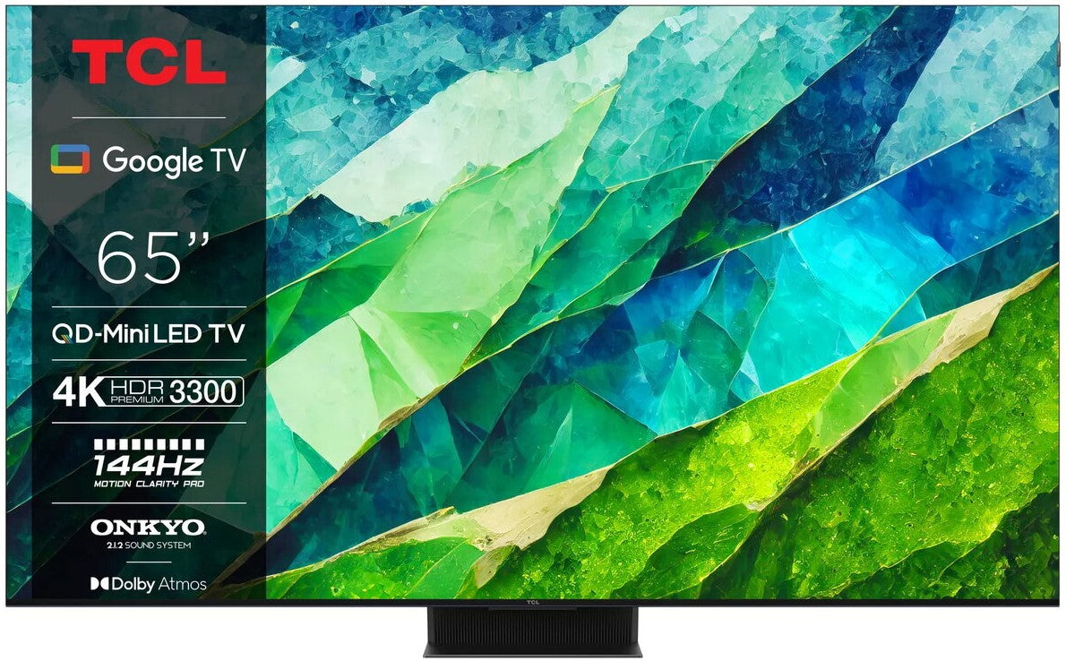 Tcl 65C855 Display 65 Inch Google 4K Qd Mini LED Smart TV