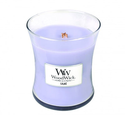 Woodwick Lilac Candle Medium Jar Retail Box No warranty