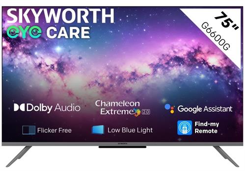 Skyworth 75 inch G6600G Series UHD Smart Google TV