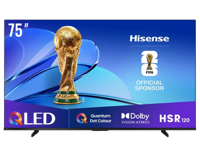 Hisense 75 Inch QLED 144Hz Smart LED TV