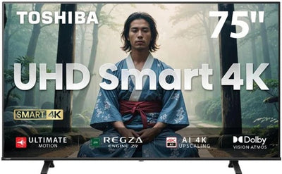 Toshiba 75 inch 4K UHD Smart TV