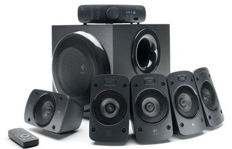 Logitech Z906 - 5.1 Surround Sound Speaker System - Black