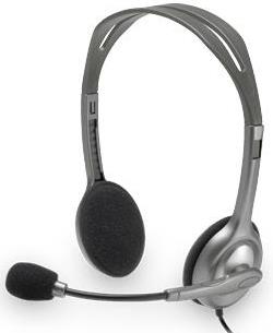 LOGITECH H111 WIRED STEREO HEADSET WITH 3.5MM AUDIO JACK CONNECTION...