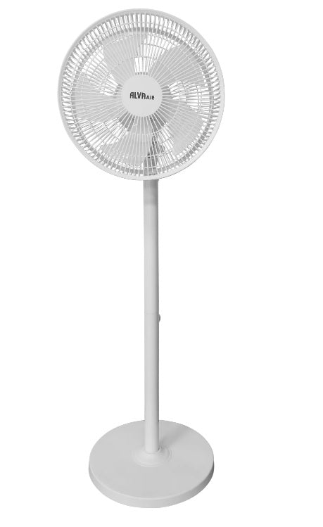 Alva Air 30cm Rechargeable Battery Operated Pedestal Fan