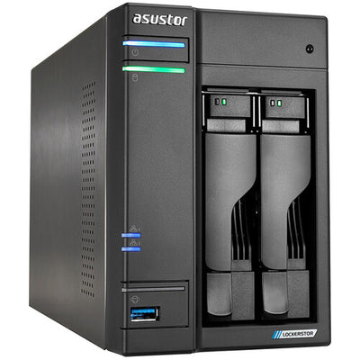 Asustor Lockerstor 2 2 Bay NAS No Hard Drive