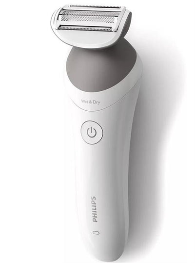 Philips Cordless Lady Wet & Dry Shaver 6000 Grey Includes Trimming comb