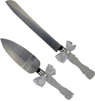 Casey Cake Knife And Spatula Server Set