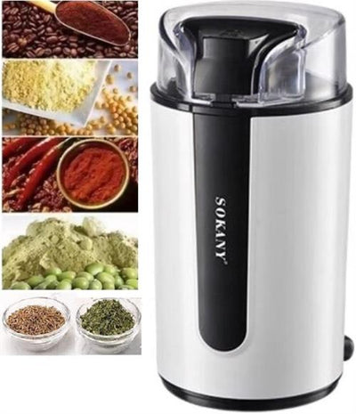 SOKANY 75G AUTO COFFEE GRINDER WHITE