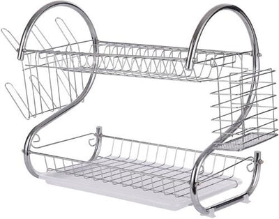 Casey 2-Layer 38cm Stainless Steel Dish Rack