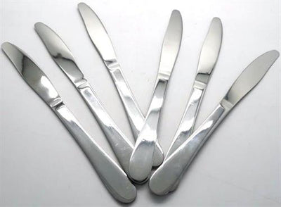 Casey Catering 6 Piece Stainless Steel Dinner Knives Set