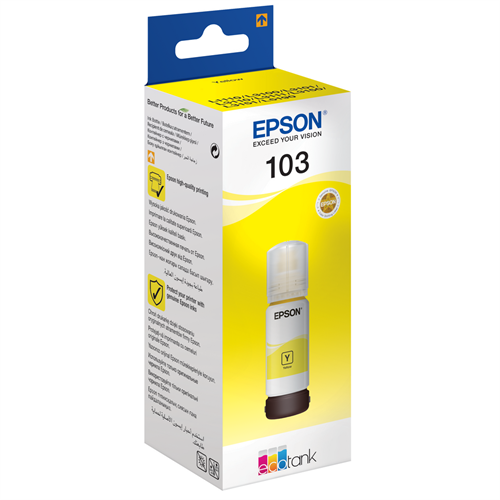 Epson 103 Ecotank Magenta ink bottle.7500 pages @ 5% coverage. .