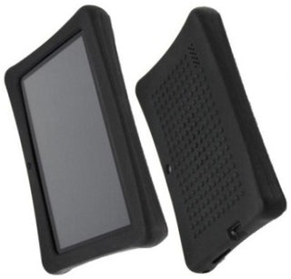 Geeko Black Velocity Tablet Rubber Cover-Desgined