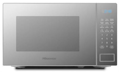 Hisense 20l Silver Mirror Auto Microwave Retail Box 1 year