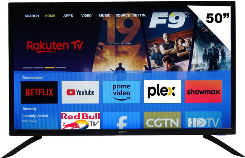 Nesty 50 Inch Slimline LED Backlit Full High Definition Netflix Smart TV