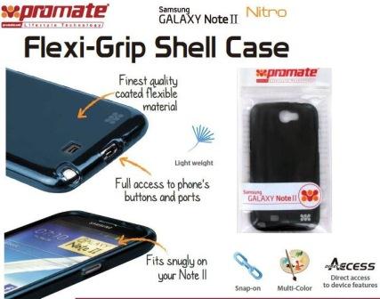 Promate Nitro.Black Multi-Colored Flexi-Grip Designed