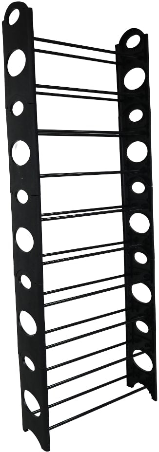 Nordic Wind 10 Tier 30 Pairs Round Shoe Rack