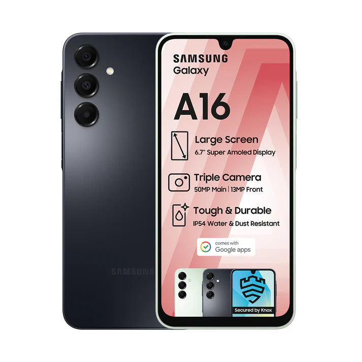 SAMSUNG GALAXY A16 4G, 6.7" - SUPER AMOLED 1080 × 2340 PIXELS, 90GH...