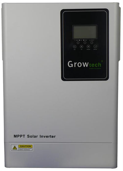 Solarix Growtech 5.5KVA 48VDC MPPT Solar Inverter- Single Phase Non-Parallel Off-Grid Solar Pure Sine Wave Inverter