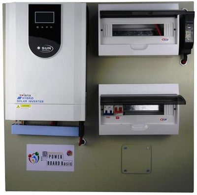 Solarix Sun 6.5KVA 48VDC 120A High Voltage Inverter And Semi Plug And Play Power Board Solution